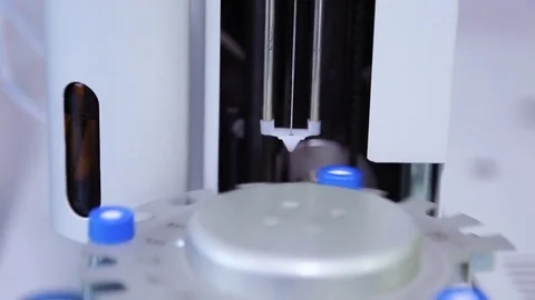 Equipment for chromatography Stock Footage 71579859