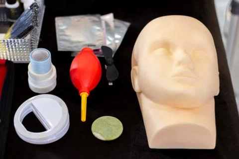 Equipment of eyelash extension , basic training eyelash extension Photos