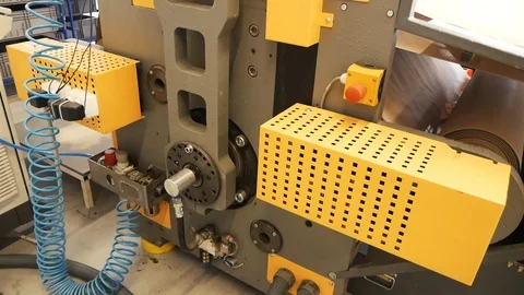 Equipment at the factory Video stock 90740133