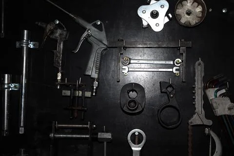 Equipment for maintenance Stock-Fotos