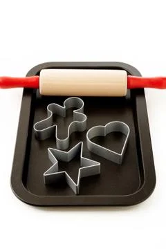 Equipment for making bakery Stock Photos