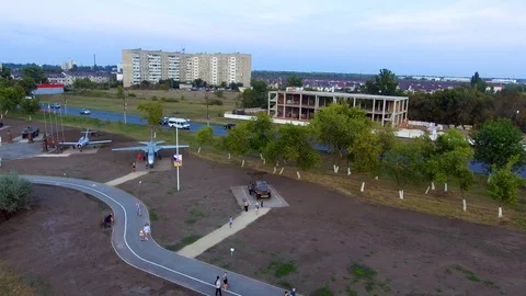 Equipment is in the Museum Stock Footage 94669791