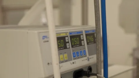Equipment in the operating room Stock Footage 80142617