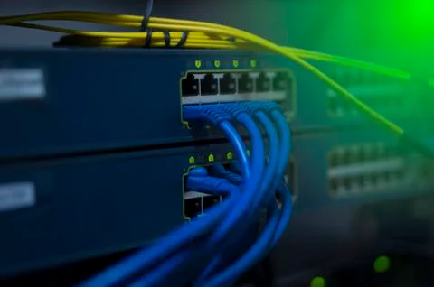 Equipment optical technology Stock Photos