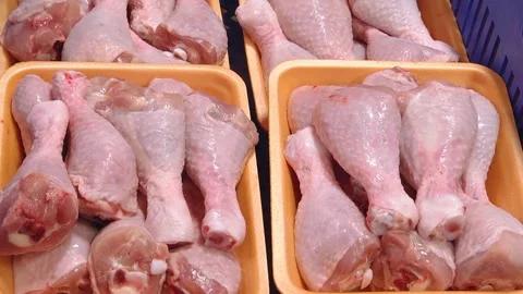 Equipment for poultry processing. Stock Footage 122626596