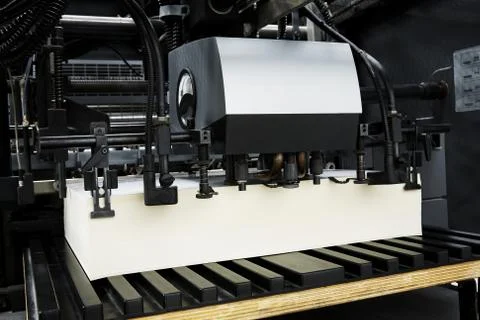 The equipment for a press Stock-Fotos