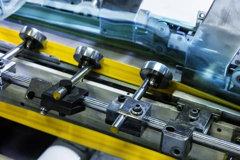 Equipment for processing of paper Stock Photos