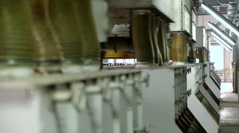 Equipment for the processing of sunflower seeds Stock-Footage 58894667