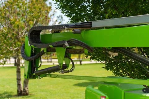 Equipment for pruning trees in park Foto stock