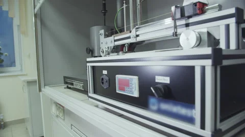 Equipment for quality control of polymers in laboratory Stock Footage 231224571