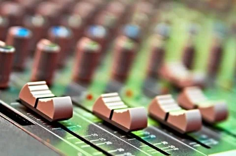 Equipment for record Stock Photos