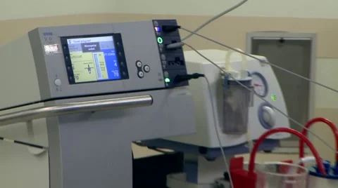 Equipment in Surgery Room Stock Footage 43052552