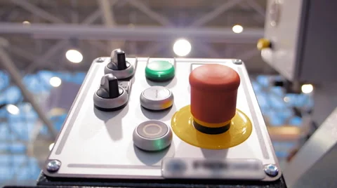 Equipment switching panel Stock Footage 61547841