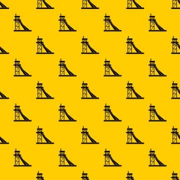Equipment for washing rocks pattern vector イラスト素材
