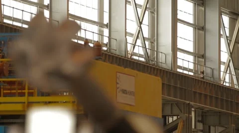 Equipment In Workshop Of Aluminum Plant Stock Footage 62090448