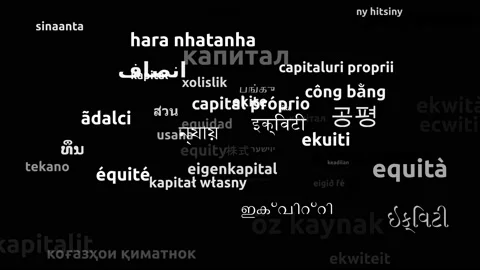 Equity Translated in 55 Worldwide Languages Endless Looping 3d Zooming Wordcl Stock-Footage 145205912