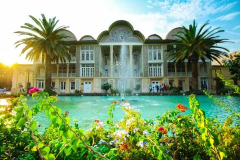 Eram Garden - Front Stock Photos