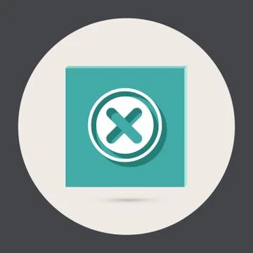 Erase character. Stock Illustration