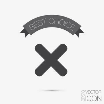 Erase character. Stock Illustration