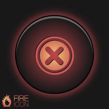 Erase character. Stock Illustration