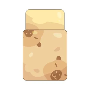Eraser with capybara pattern Stock-Illustration