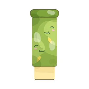 Eraser with cute dinosaur theme Stock Illustration