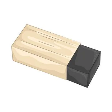 Eraser Illustration Stock Illustration