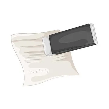Eraser Illustration Stock Illustration