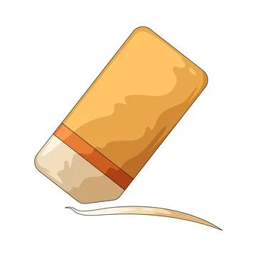 Eraser illustration Illustrazione stock