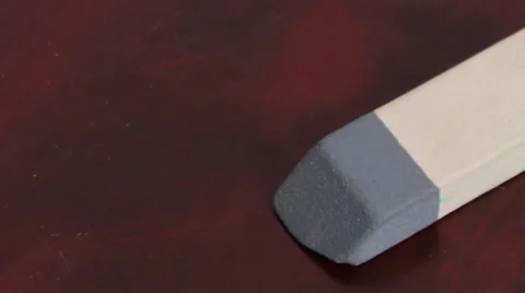 An eraser or rubber two colored static Stock Footage 53281461