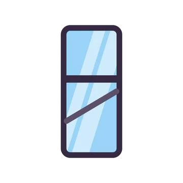 Eraser tool flat vector minimal icon design Stock Illustration