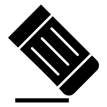 Eraser tool Vector Icon Design Illustration Stock Illustration
