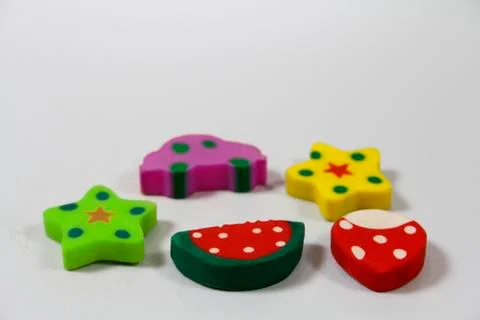 Erasers Stock Photos