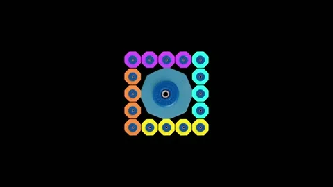 Erasertetris 90s Seamless Loop Stock Footage 335887070