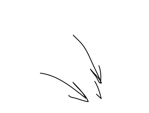 Erasing arrows handdrawn doodle Stock Footage 170334796