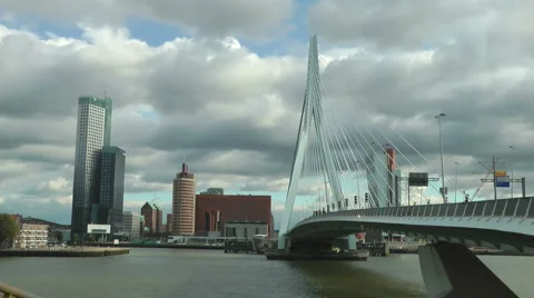 Erasmusbrug Stock Footage 5845244