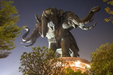 Erawan Museum Stock Photos
