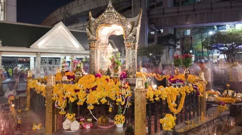 Erawan Shrine 스톡 동영상 10796857