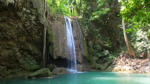 Erawan Waterfall Stock-Footage 86671362