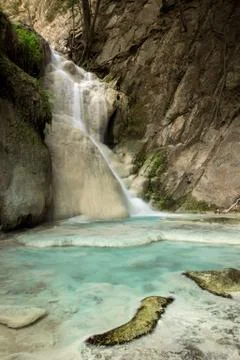 Erawon Waterfall Stock Photos