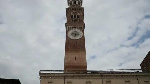 Erbe square in Verona Stock Footage 270460467