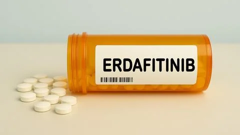 ERDAFITINIB Stock Photos