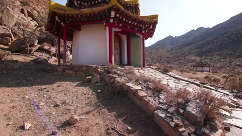 Erdene Khamba monastery. Mongolia Vidéo 256284676