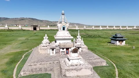Erdene Zuu Monastery Complex Stock Footage 335271364