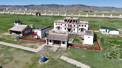 ErdeneZuu Buddhist Complex Stock Footage 335271324
