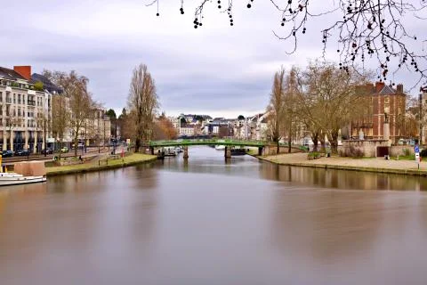 The Erdre River Fotos de archivo