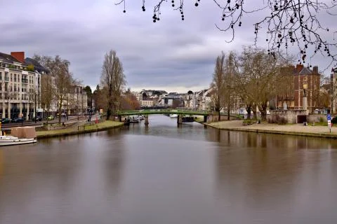 The Erdre River Stock Photos