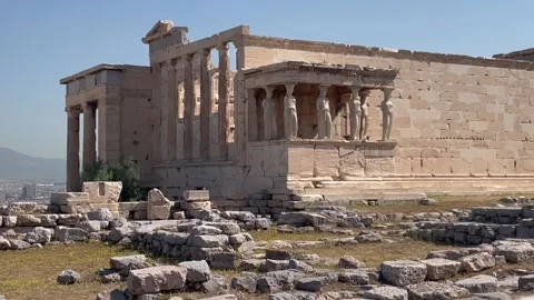The Erechtheion Vídeo Stock 202324222