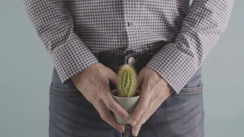 Erectile dysfunction Men problems show pain Symptoms Video stock 229852027