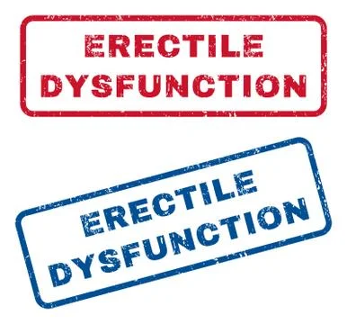Erectile Dysfunction Rubber Stamps イラスト素材
